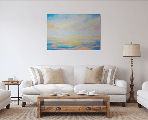Large seascape Calm water