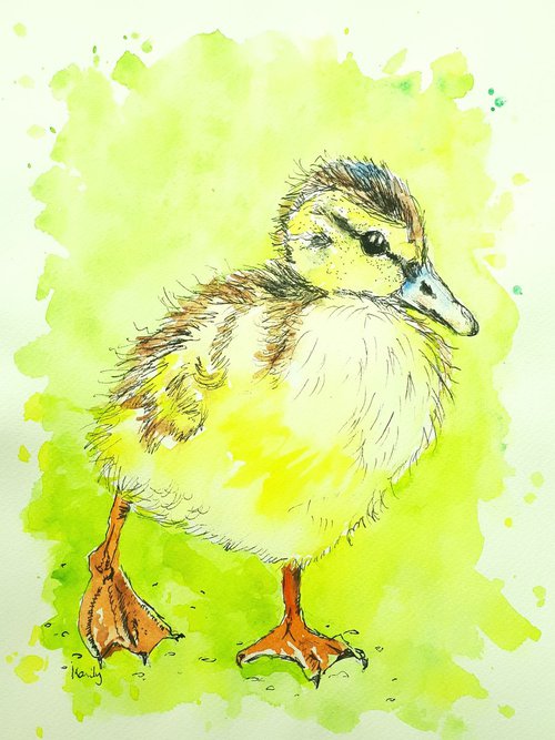 "Little duckling" by Marily Valkijainen