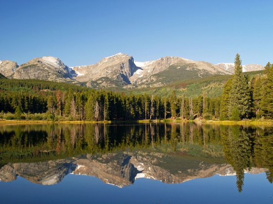 Mirror Reflections at Sprague Lake