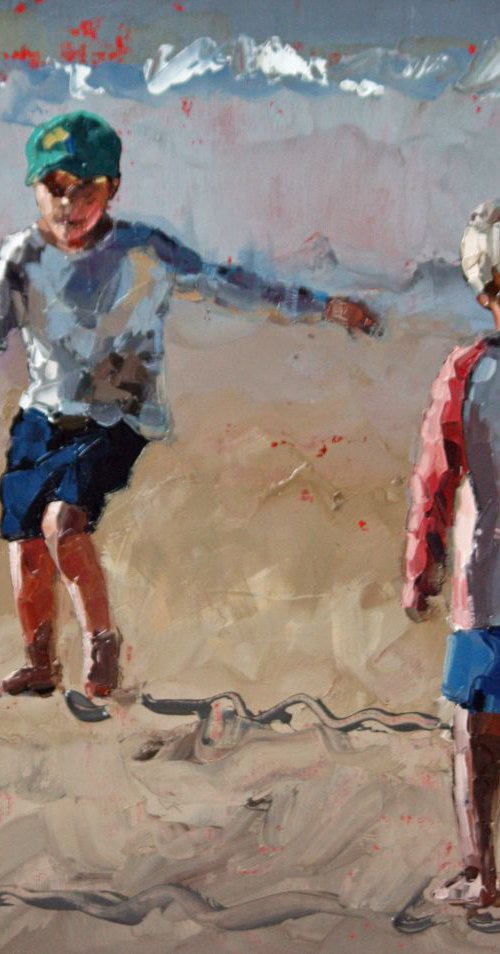 Beach Soccer II by Claire McCall