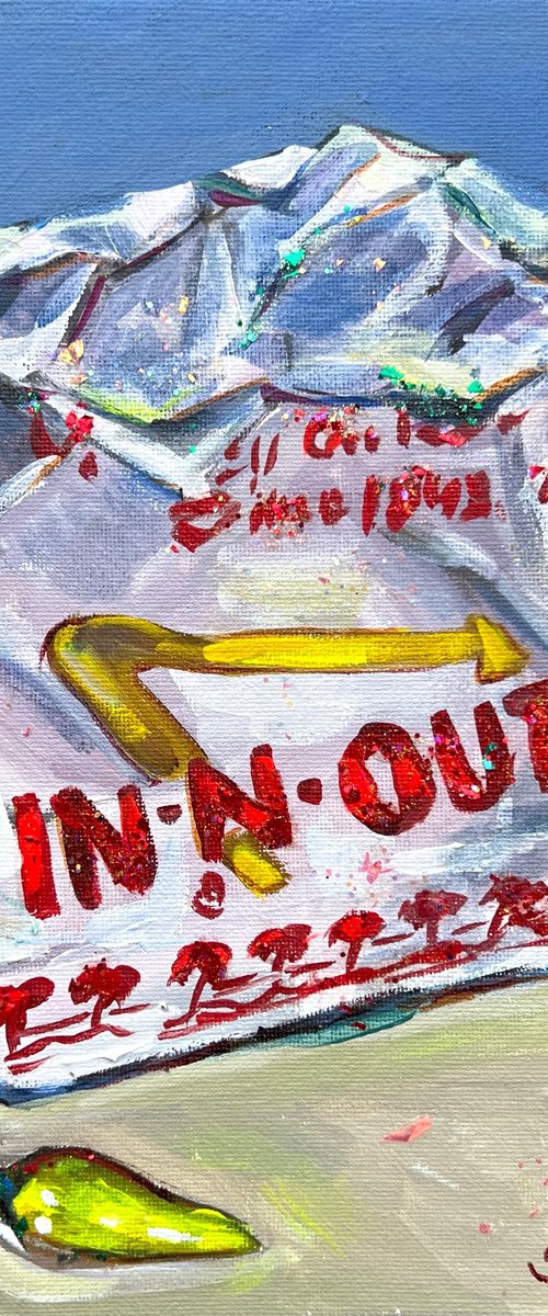 Still Life with In-N-Out Bag by Victoria Sukhasyan