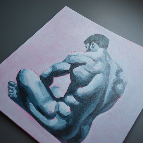 Silent Embrace - Male Nude