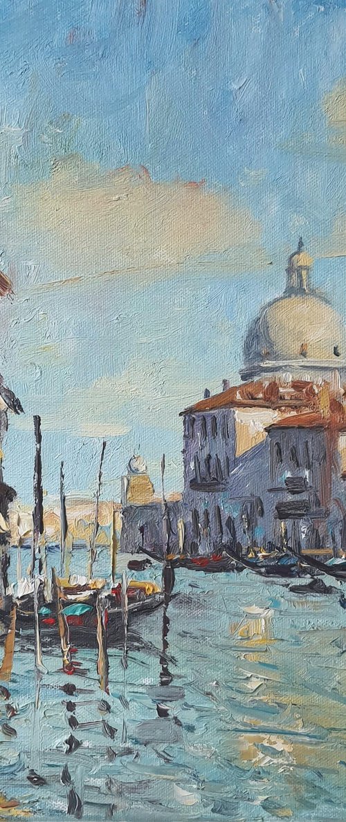 Venice, Grand Canal by Roberto Ponte