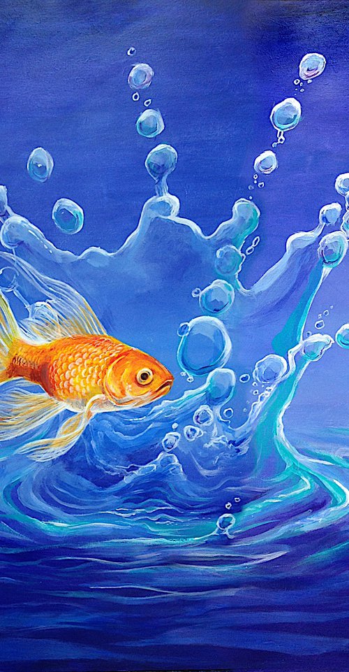 Goldfish XLVII by Daniel Loveday