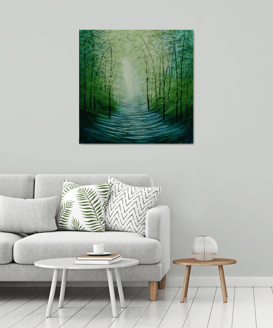 Sunlight Serenade Forest Glade