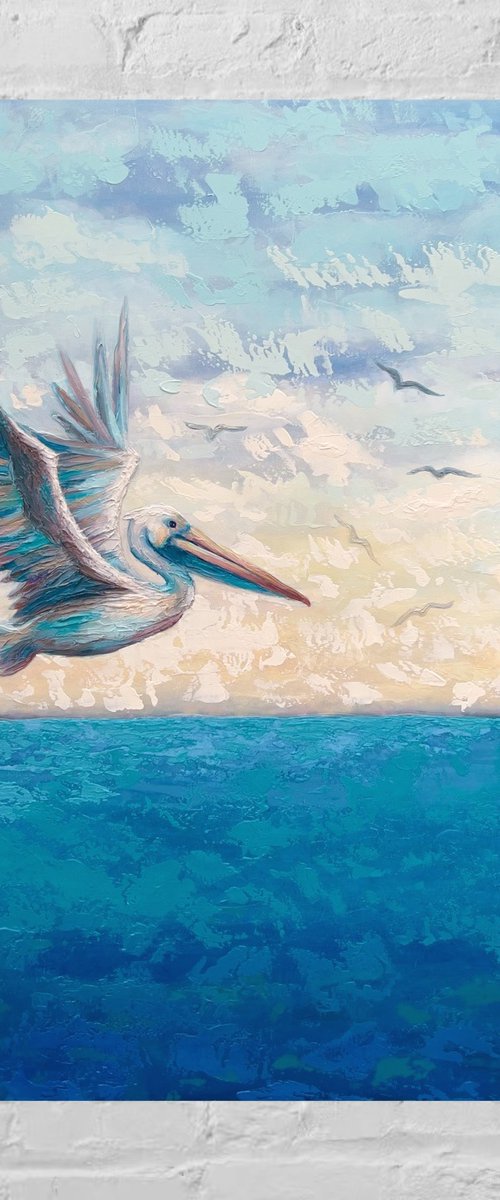 "SEASCAPE I" by Lisbeth Ascanio