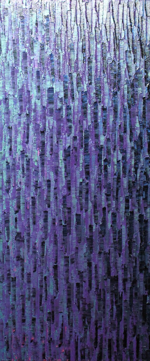 Blue iridescent purple fade by Jonathan Pradillon
