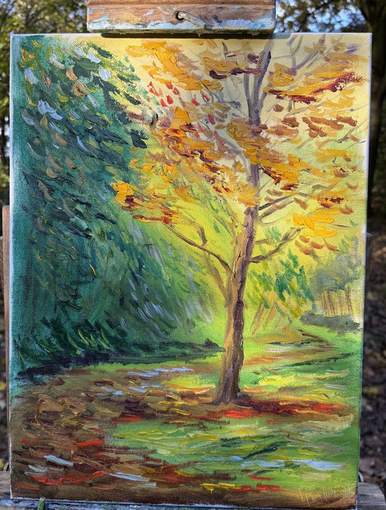 The Whispering Autumn Tree