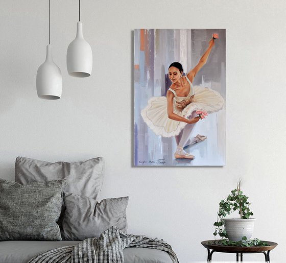 Dancing with flowers