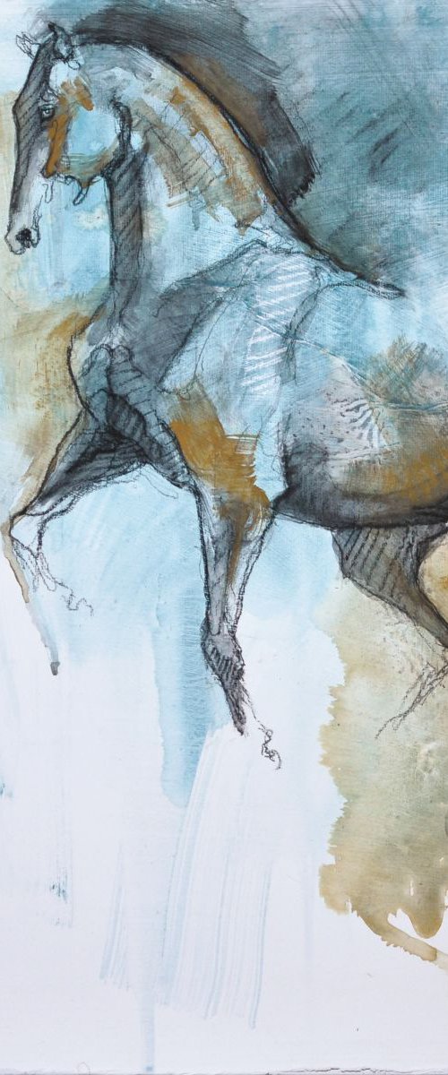 Equine nude 7t by Benedicte Gele