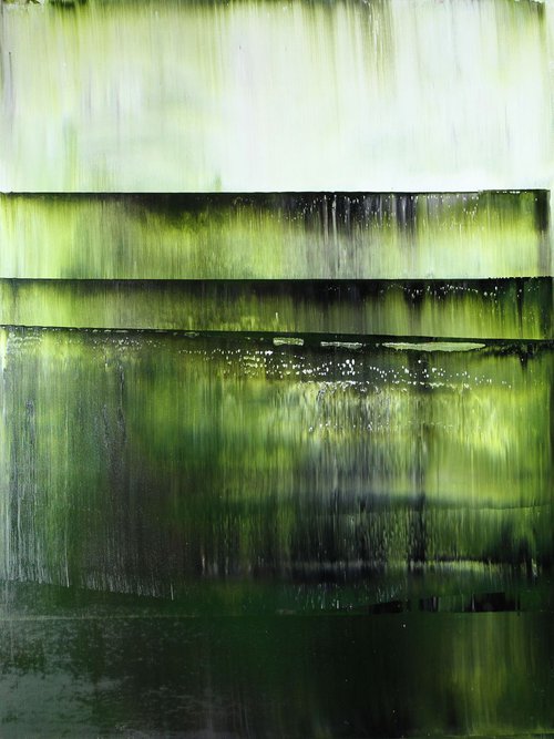 Olive green II [Abstract N°2184] by Koen Lybaert