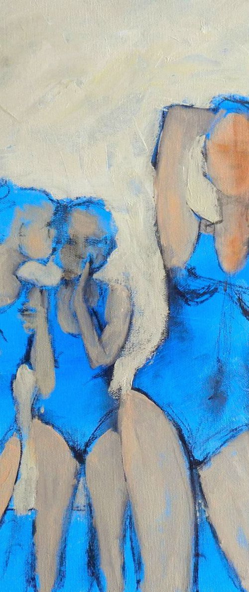 Bathers by Rosalind Roberts