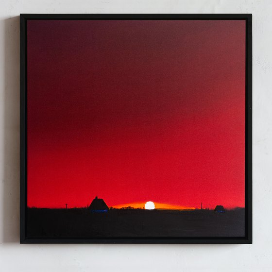 red sky