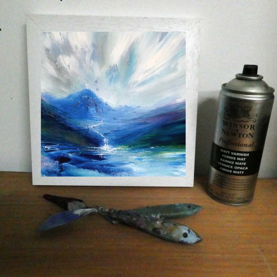 Icy Blue waterfall