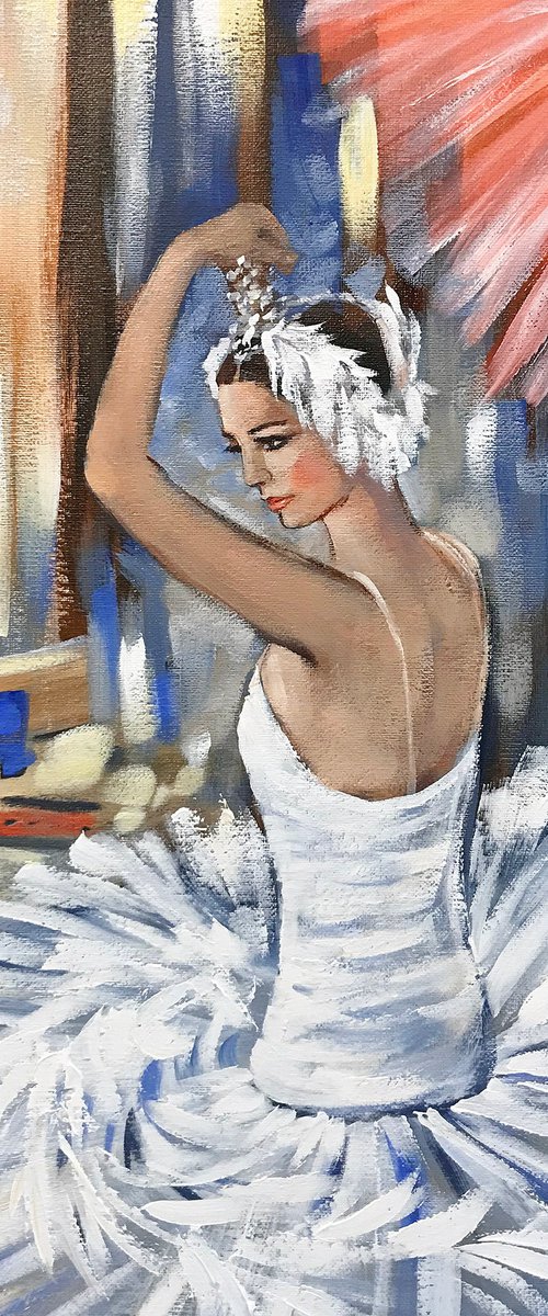 Ballerina in the Dressing Room by Irina Redine