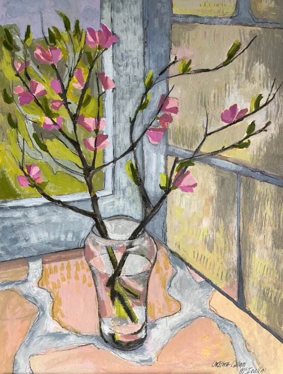 French pink blossom