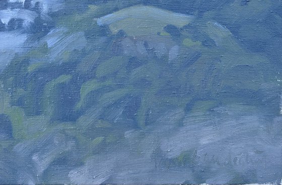 June 22, Morning Mists over the Mountains