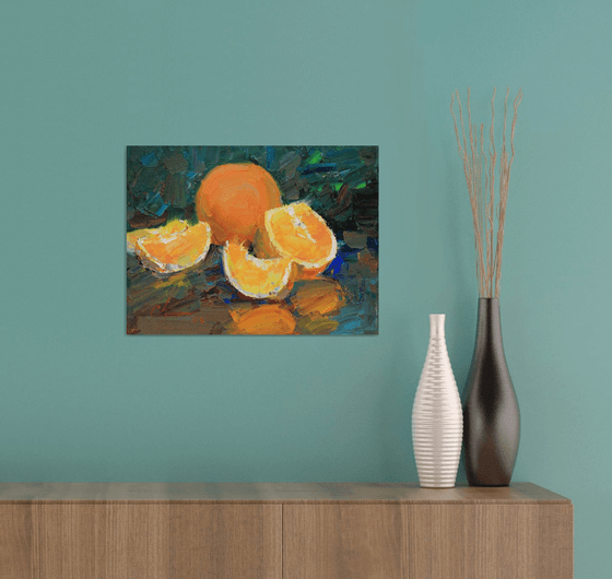 Still Life with orange