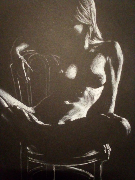 Nude noir #310 (21X29)cm