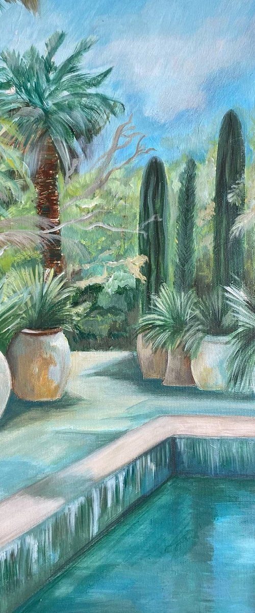 By the pool - X by Nadya  Peovska