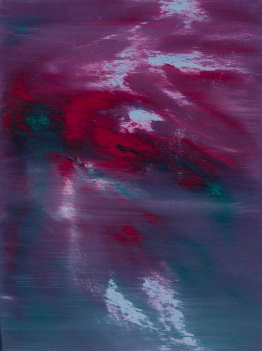 Nocturnal II, emotional skyscape, 60x80 cm by Davide De Palma