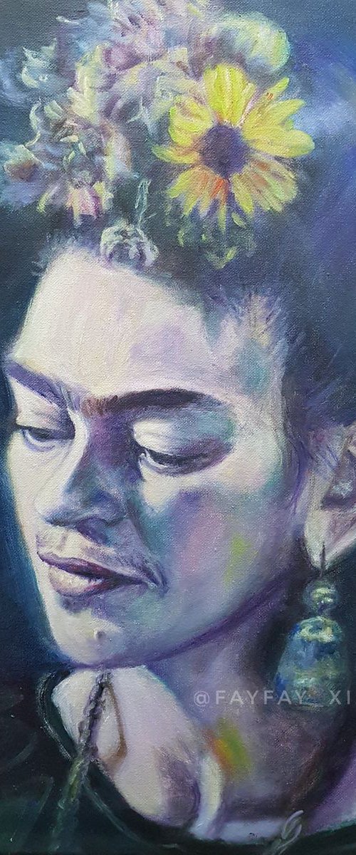 Frida Kahlo by Fayfay Xiao Ting