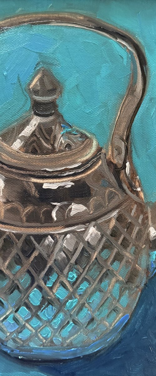 Silver Kettle by Nimasha Perera