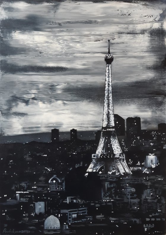 Eiffel Tower Nightscape