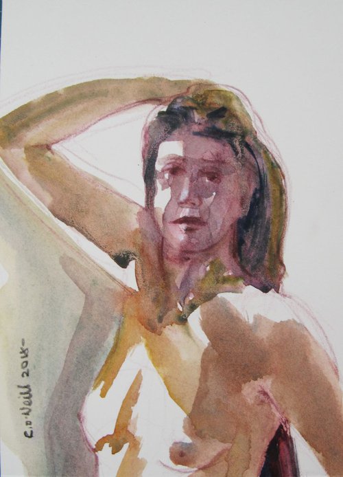 female nude small artwork by Rory O’Neill