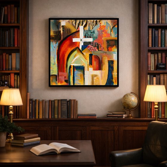 Urban Sanctuary Giclee Print Canvas