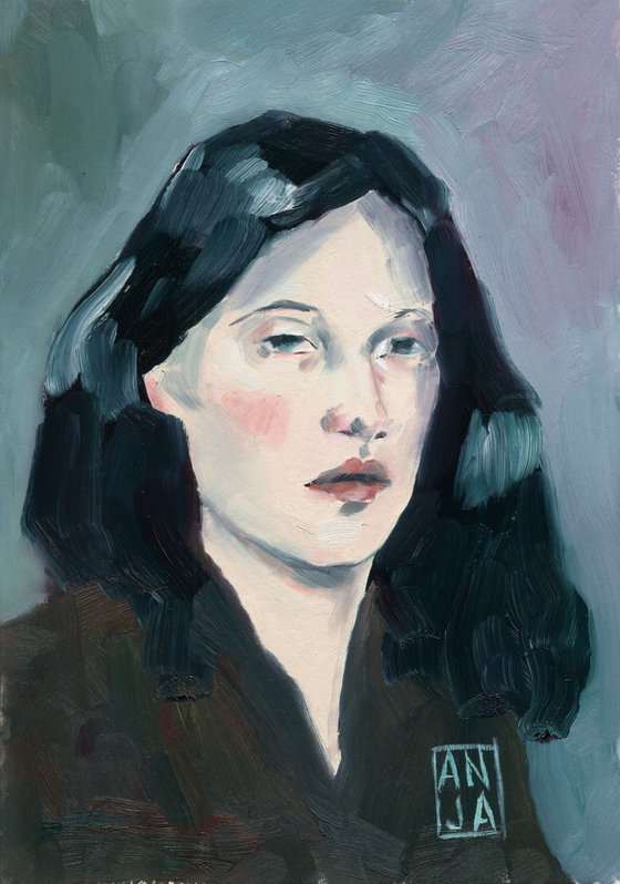 Timeless Gaze from the “100 Portraits” series