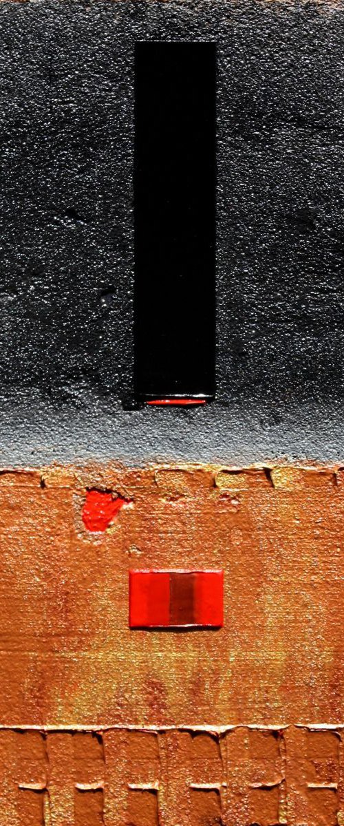 Abstract Asian Influence 1 by Robert Lynn