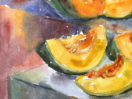 Pumpkin and slices