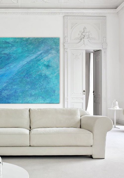 Blue flow by Doris Duschelbauer