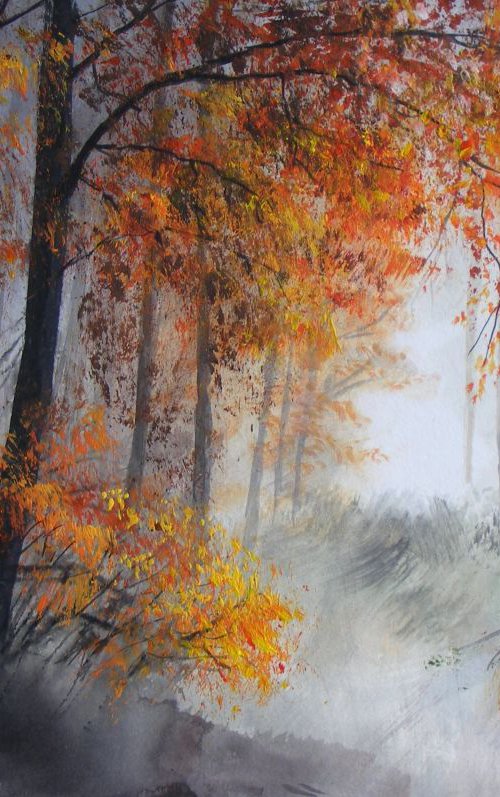 " Whisper in the Fog " by Ivan  Grozdanovski