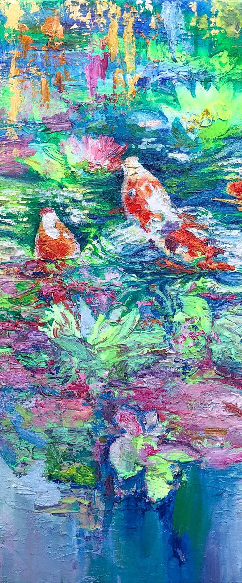 Fish in the pond. by Viacheslav Zaykin