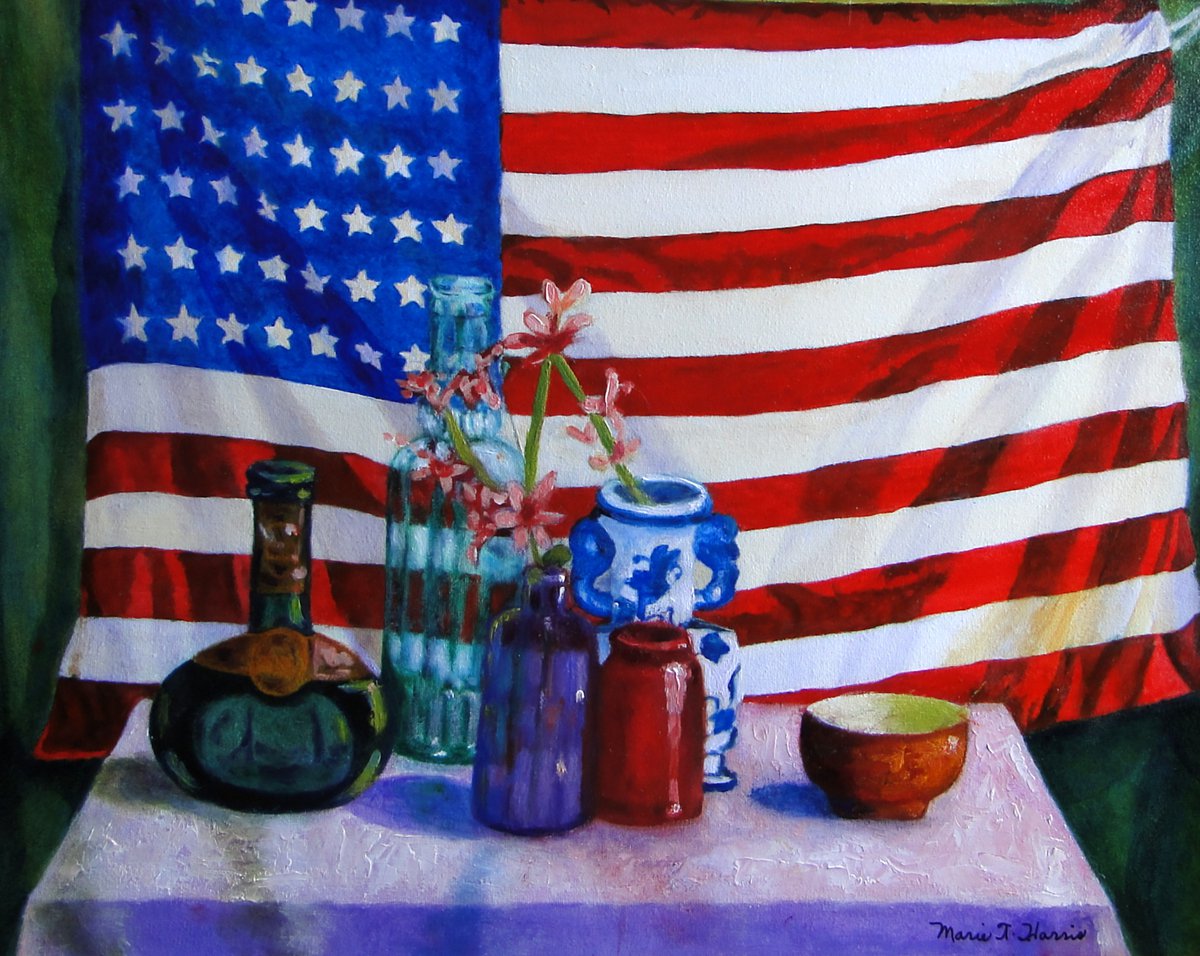 American Still Life by Marie T Harris