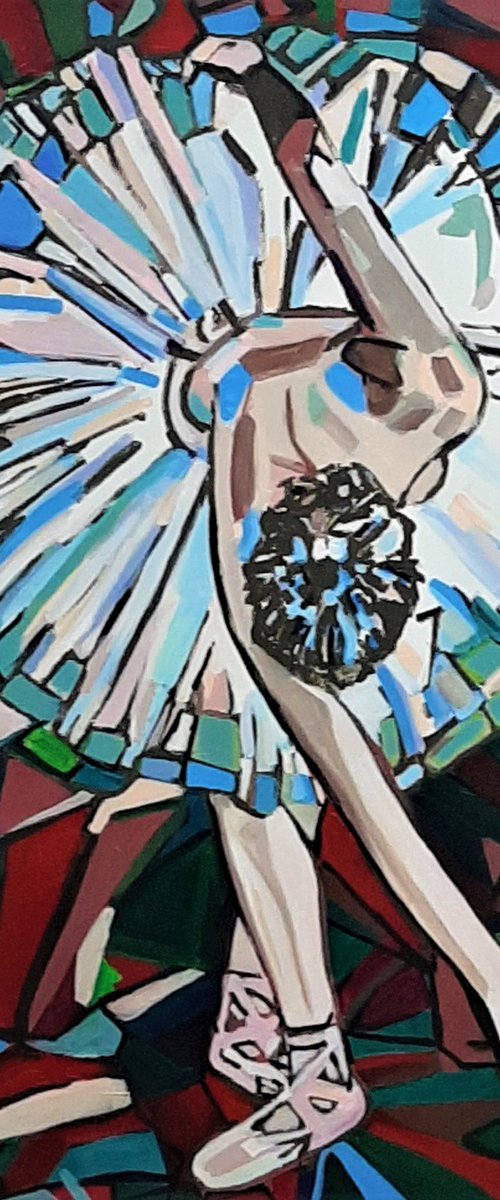 Ballerina / 100 x 70 cm by Alexandra Djokic