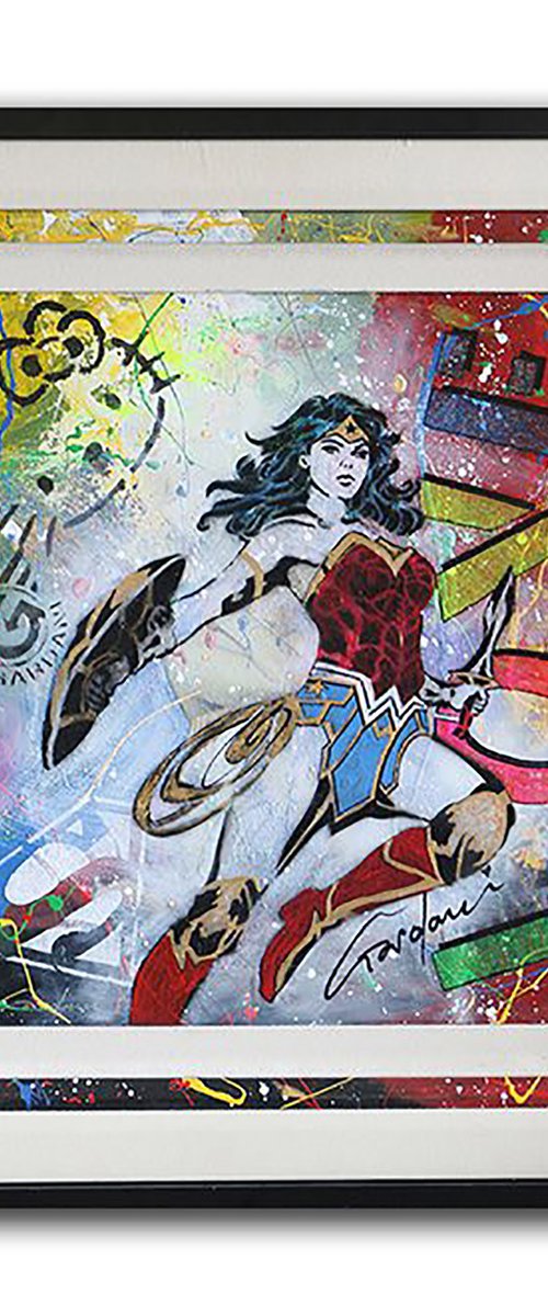 Love Wonder Woman by Gardani Art