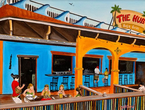 The Hub Baja Grill On Siesta Key  #189120 by Lloyd Dobson