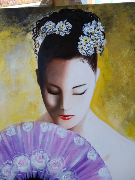 Geisha - woman portrait