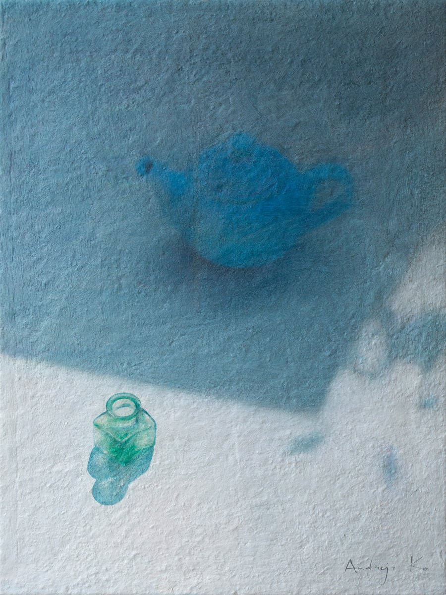 The Inkwell And Teapot By Andrejs Ko, 18 X 24, Artwork For Sale On Artfinder