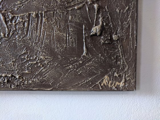 "Transition" Large Diptych.