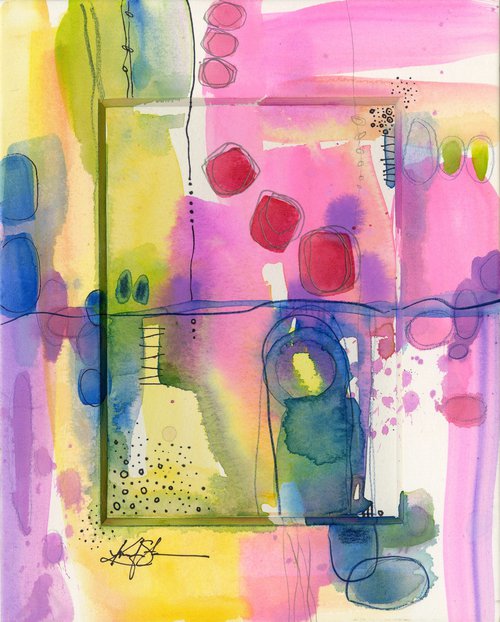 Magical Thinking 10 - Abstract Painting by Kathy Morton Stanion by Kathy Morton Stanion