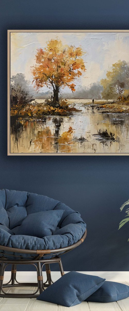 Autumn's Golden Embrace. by Vita Schagen