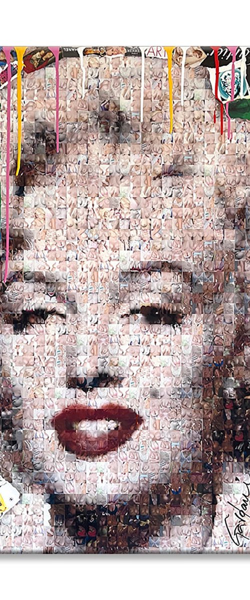 Marilyn Pompeii by Gardani Art