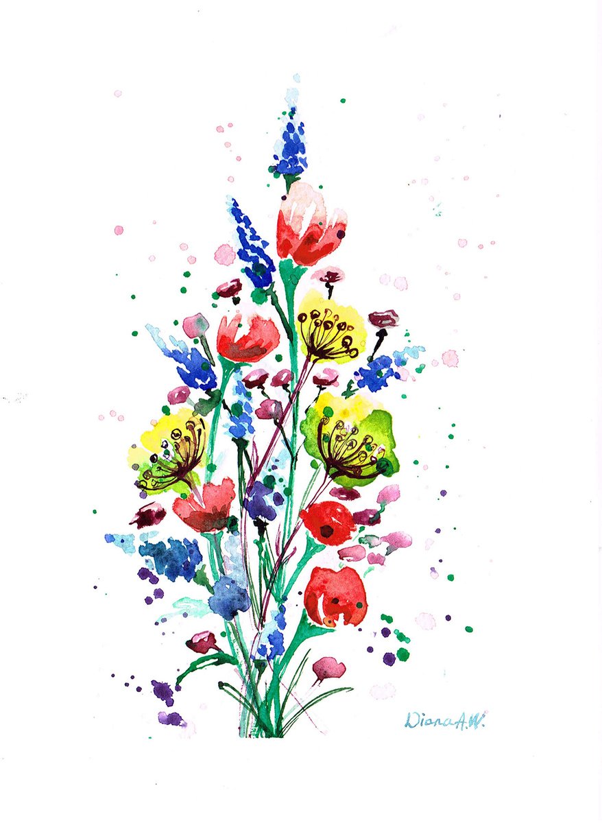 Flowers Mix by Diana Aleksanian