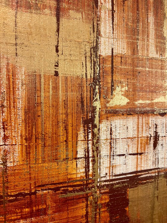 Field of Study Ochre 50x100x2 cm