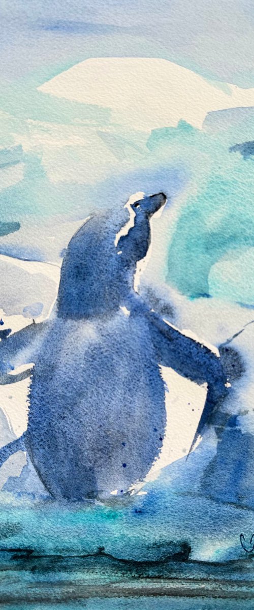 The Penguin by Alla Semenova