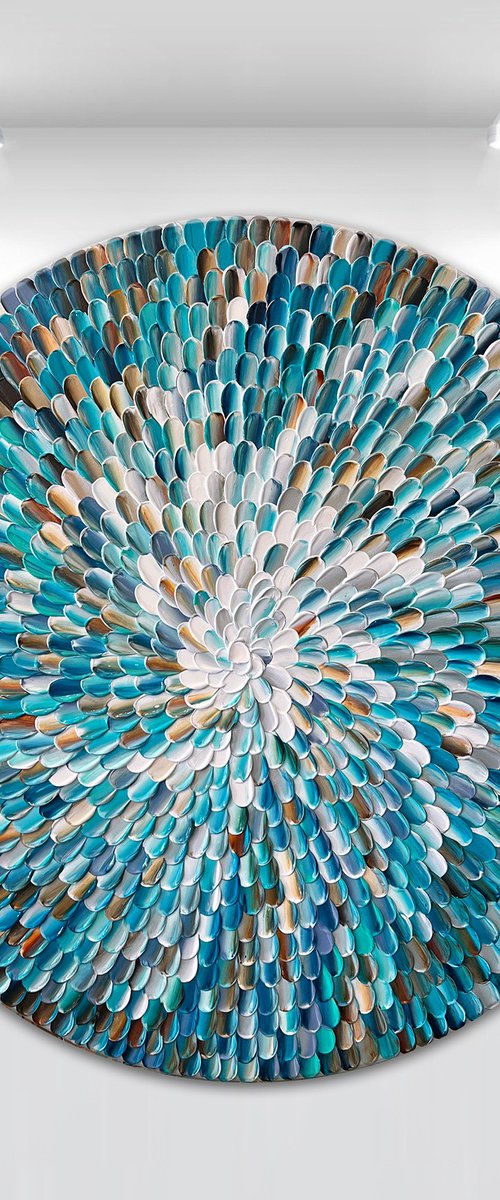 'Nix orbis IX' - 30x30” by Tatiana Georgieva